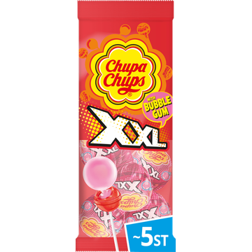 Chupa Chups XXL Aardbei 5 stuks