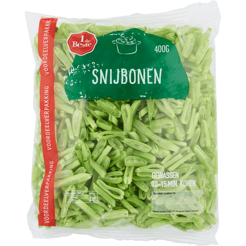 1 de Beste Snijbonen gesneden voordeelverpakking