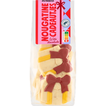 Jumbo Nougatine Cadeautjes Witte Chocolade 135 g