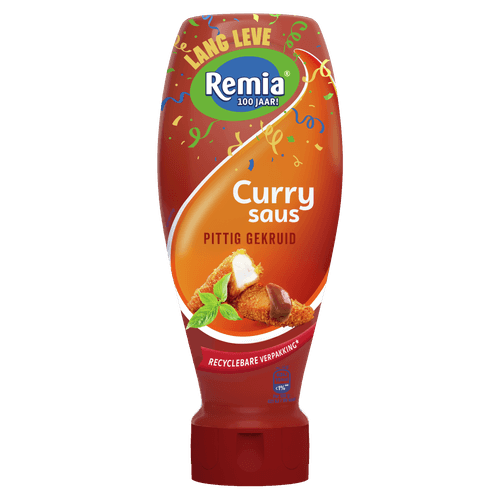 Remia Curry saus pittig gekruid
