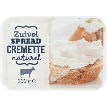 Cremette Zuivelspread Naturel 200 g