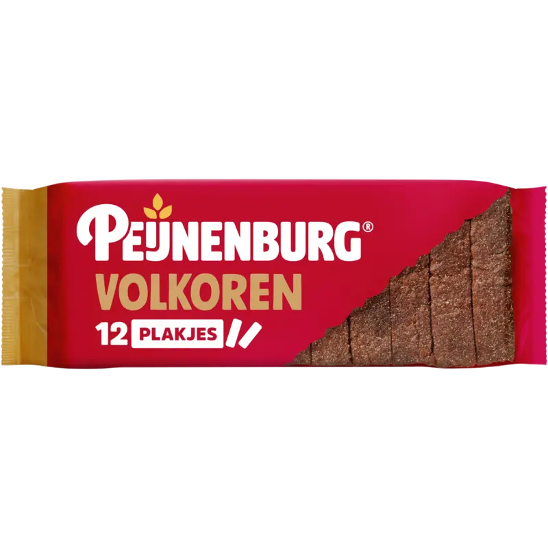 Peijnenburg Ontbijtkoek volkoren gesneden