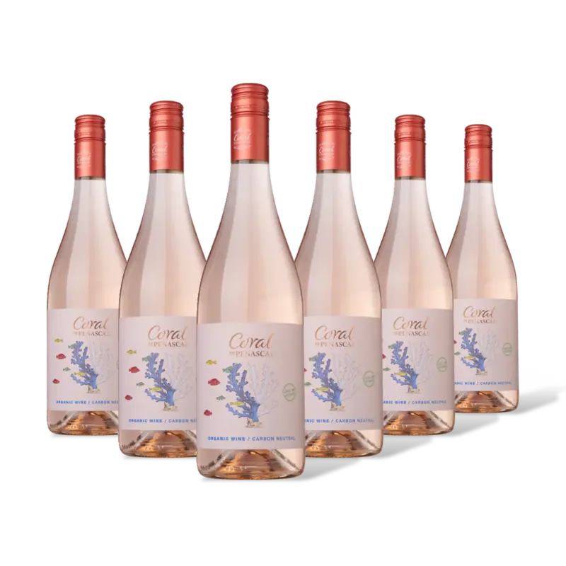 Coral de Peñascal Ethical rosé organic wine 6 stuks