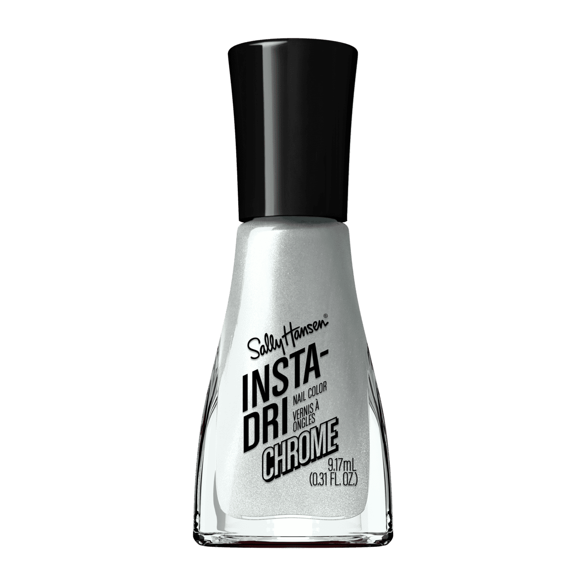 Sally Hansen Insta-Dri Chrome Nagellak Zilver 125 Polar Platinum
