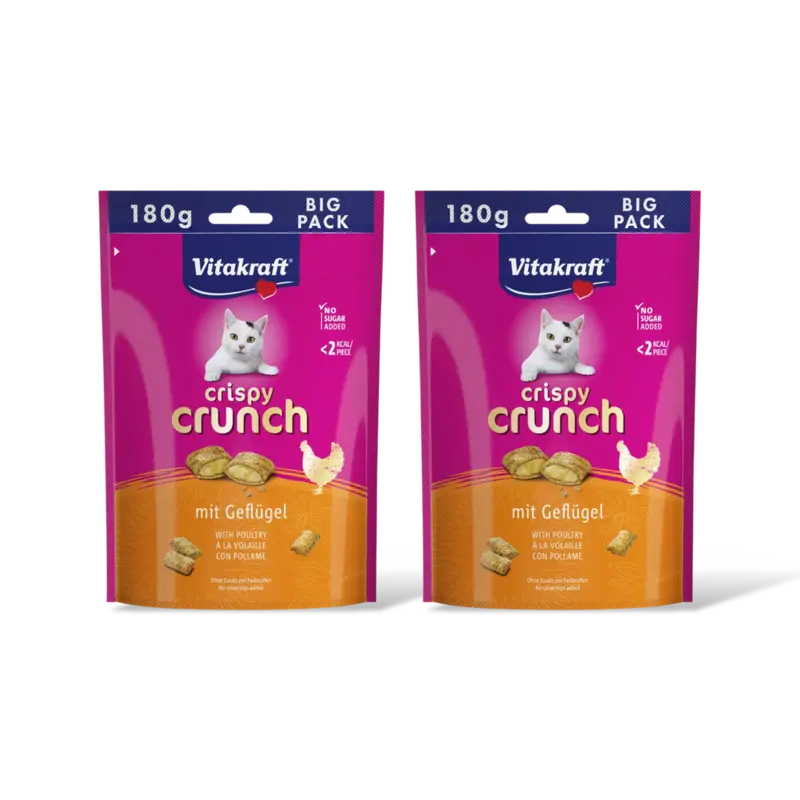 Vitakraft Crispy crunch with poultry 2-pack