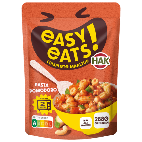 Hak Easy eats Pasta pomodoro