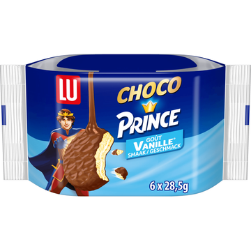 LU Prince Choco koekjes chocolade vanille 171g
