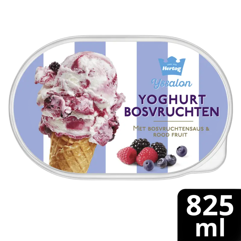 Hertog Ijssalon yoghurt bosvruchten
