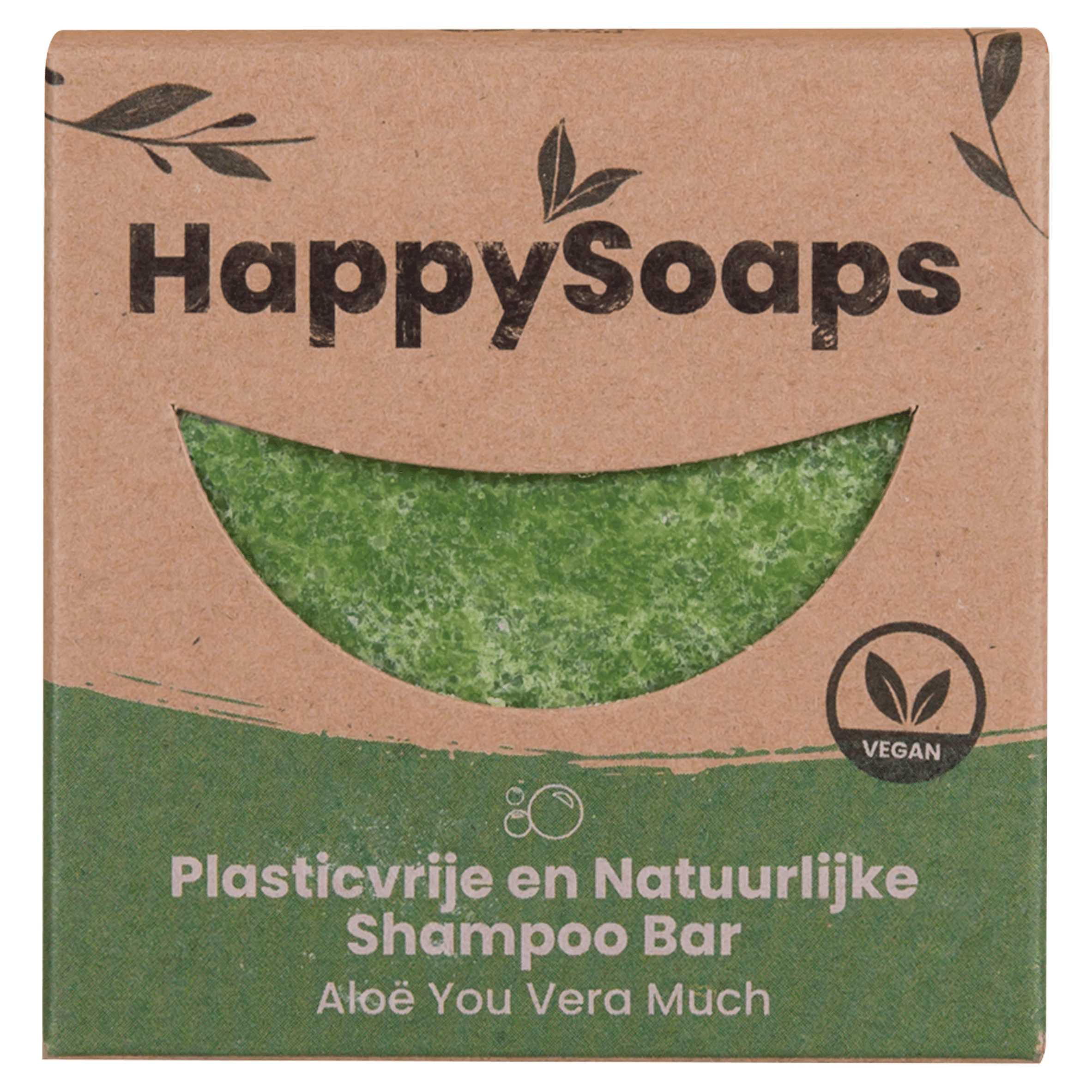 HappySoaps Aloe you vera shampoo bar