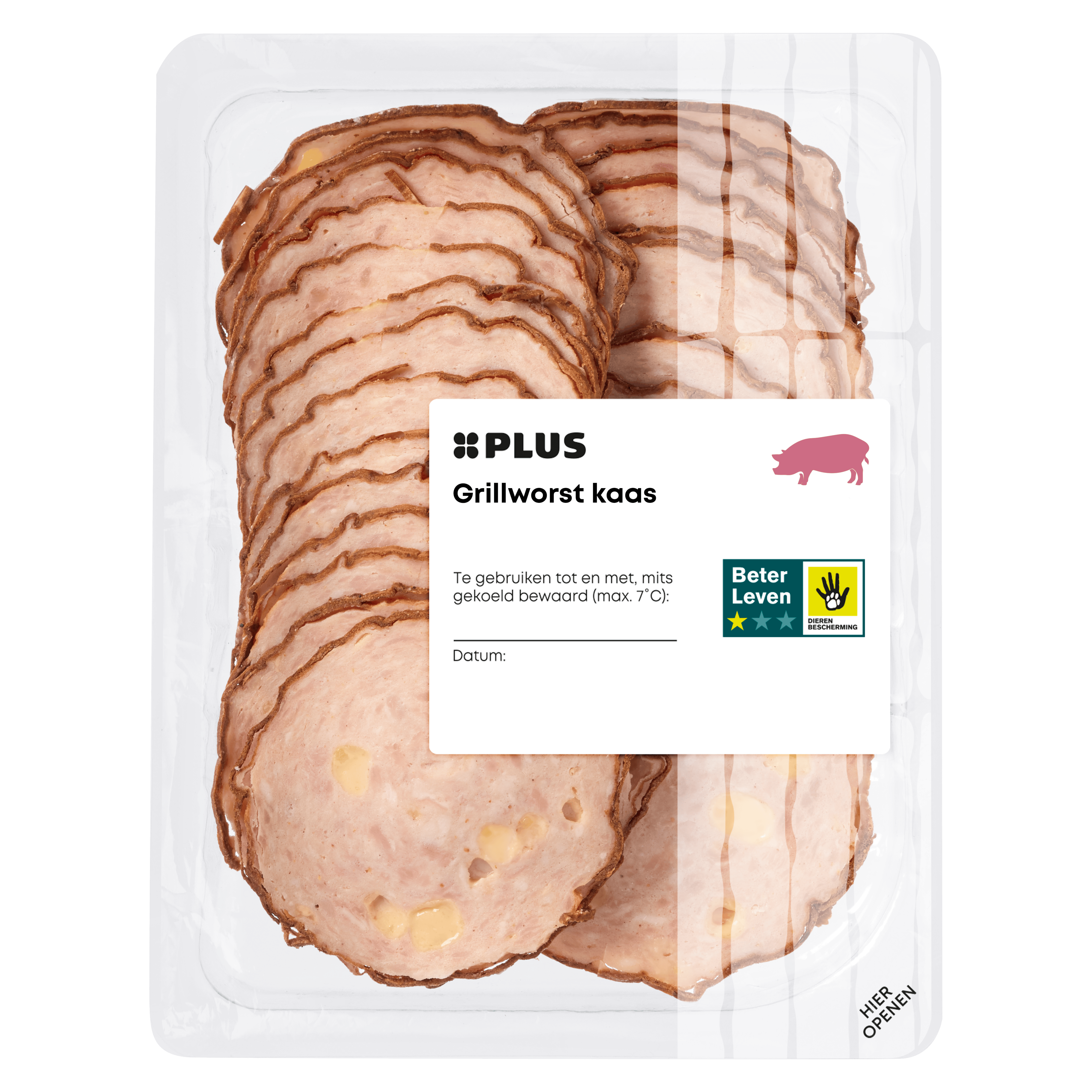 PLUS Grillworst kaas