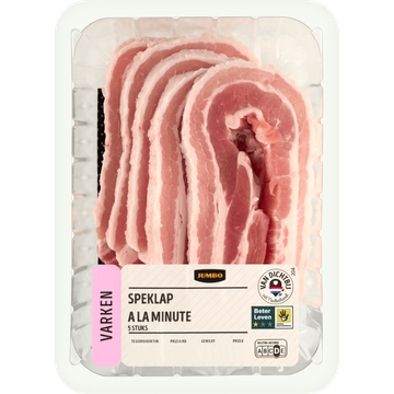 Jumbo Speklap à la Minute 5 Stuks