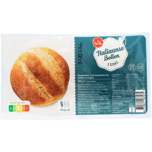 1 de Beste Italiaanse bollen 2 stuks