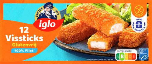 Iglo Vissticks glutenvrij