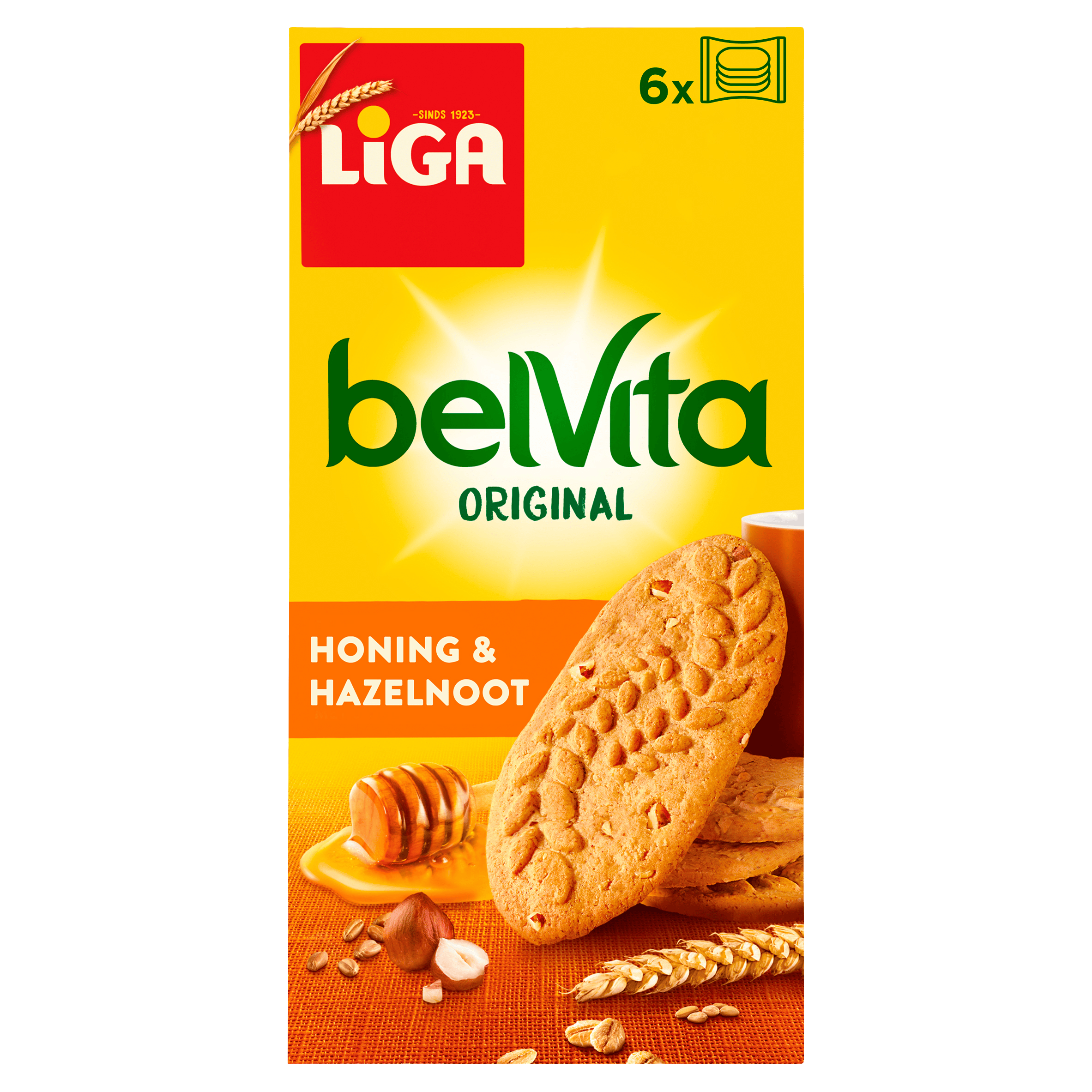 Liga Koekjes Honing & Hazelnoot