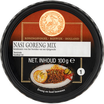 Koningsvogel Nasi Goreng Mix 100 g