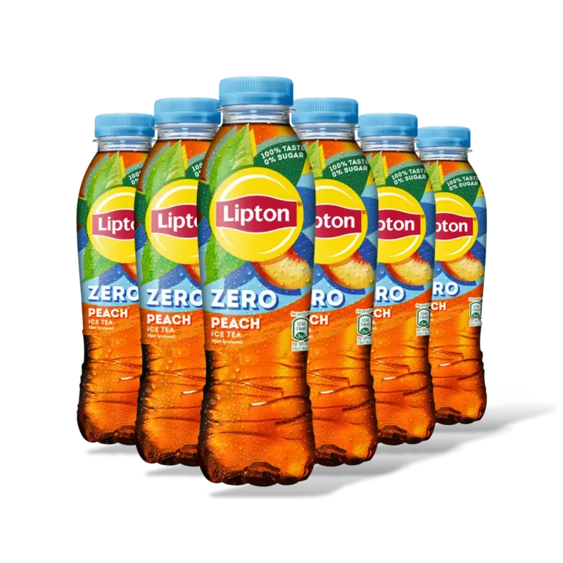 Lipton Ice tea peach zero sugar 6pack