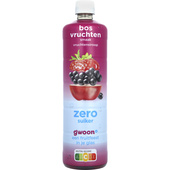 g'woon siroop 0% suiker bosvruchten