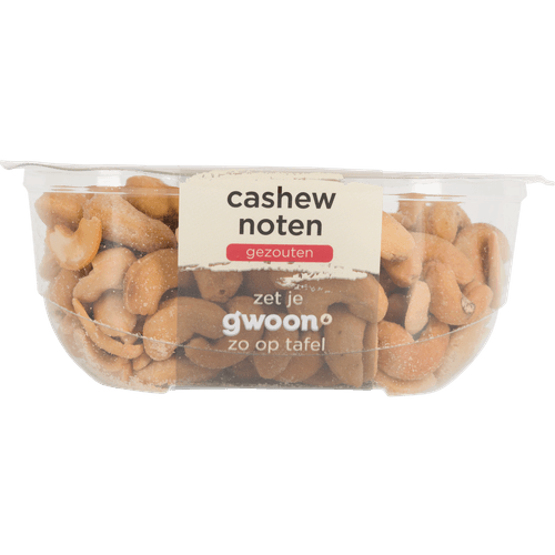 G'woon Cashewnoten gezouten