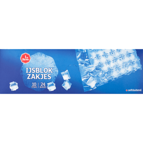 1 de Beste Ijsblokzakjes 24 ijsblokjes