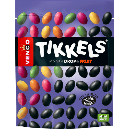 Venco Tikkels drop en fruit