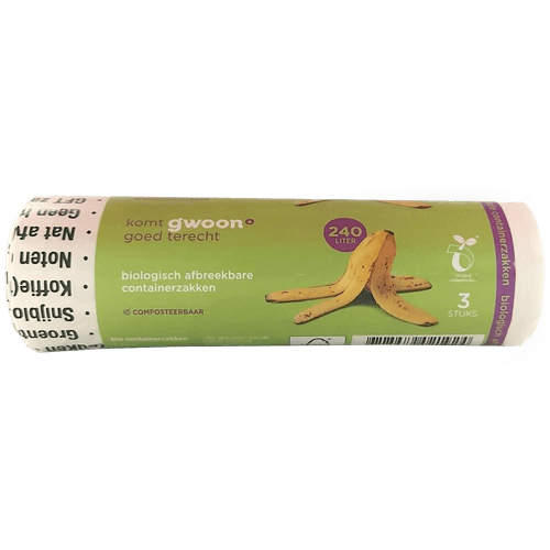 G'woon Containerzakken 240 liter 3 stuks