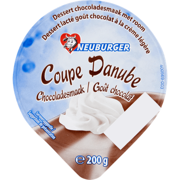 Neuburger Coupe Danube Chocoladesmaak 200 g