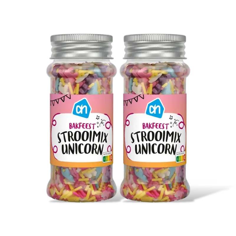 AH Bakfeest strooimix unicorn 2-pack