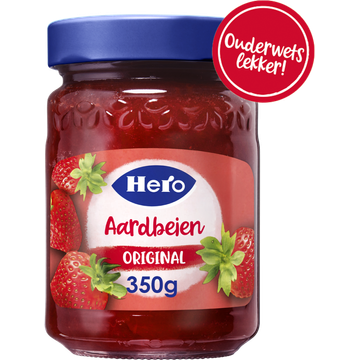 Hero Fruitspread Aardbeien 350 g
