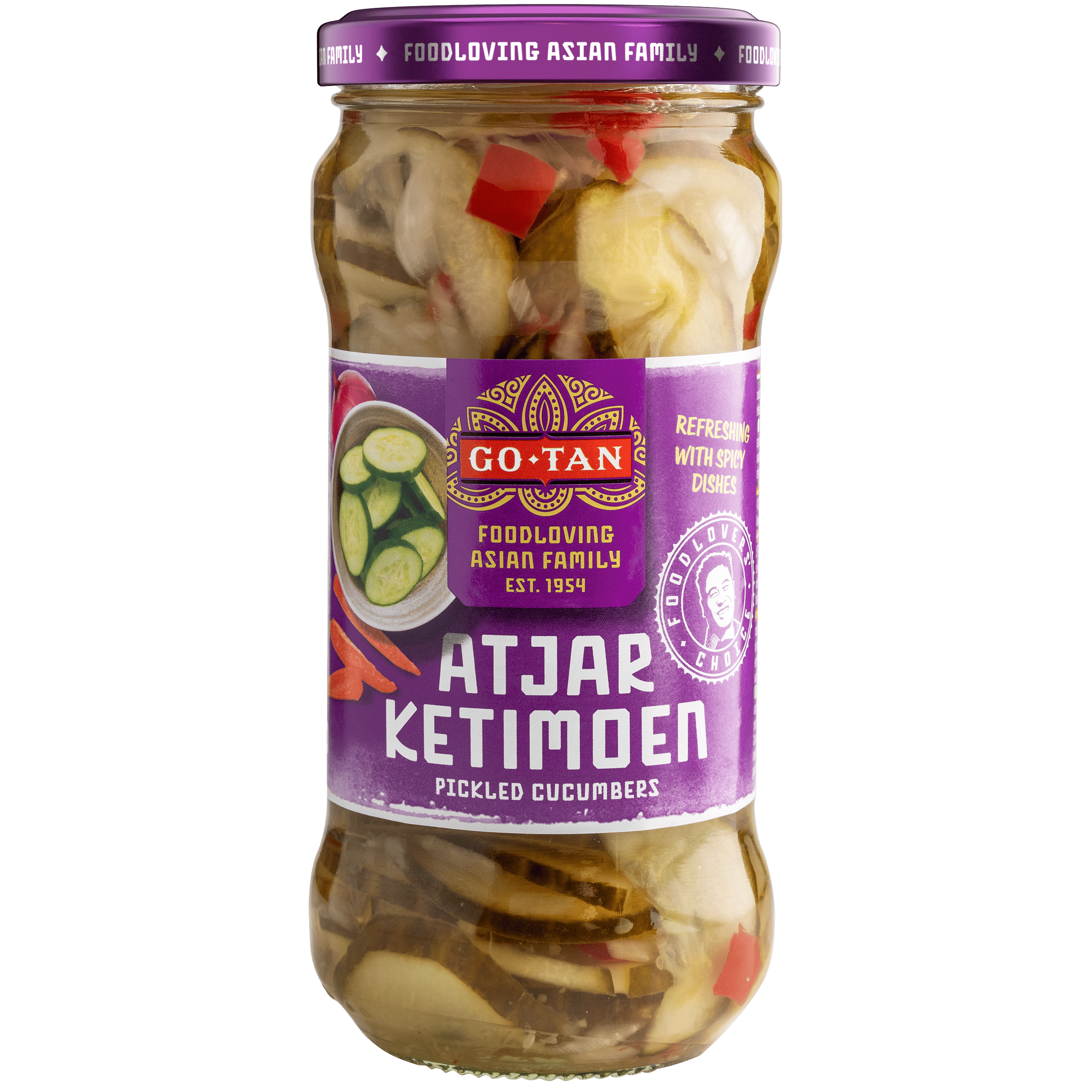 Go-Tan Atjar Ketimoen (komkommer)