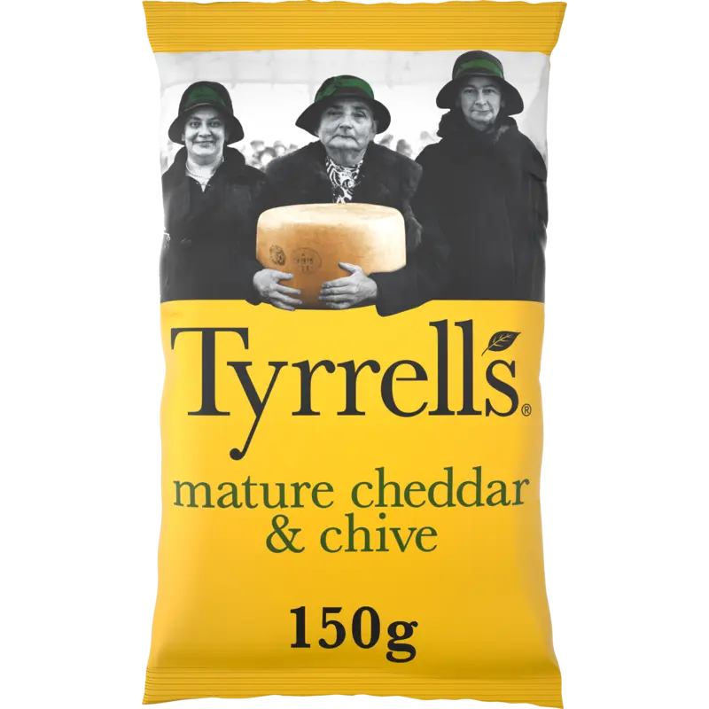 Tyrrells Mature cheddar & chive
