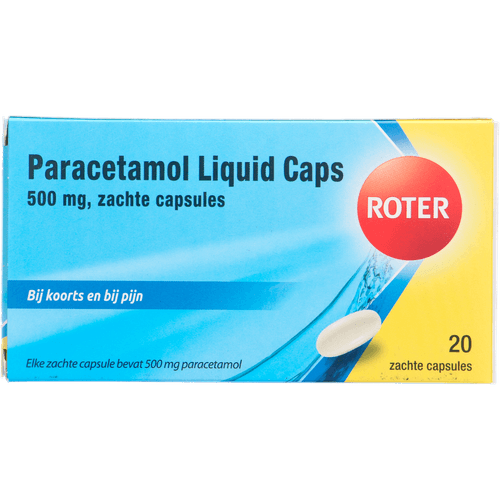 Roter Paracetamol liquid caps 500 mg