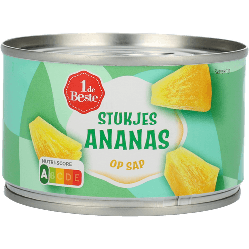 1 de Beste Ananasstukjes op sap