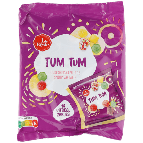 1 de Beste Tumtum uitdeelzak 10 st.