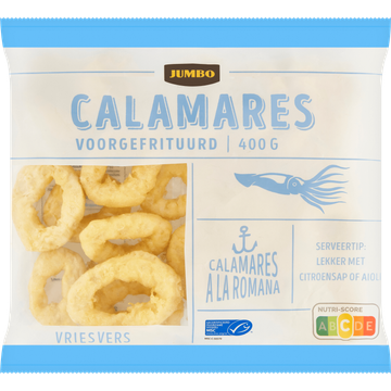 Jumbo Calamares Vriesvers Voorgefrituurd 400 g