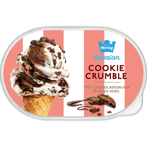 Hertog Ijs cookie crumble