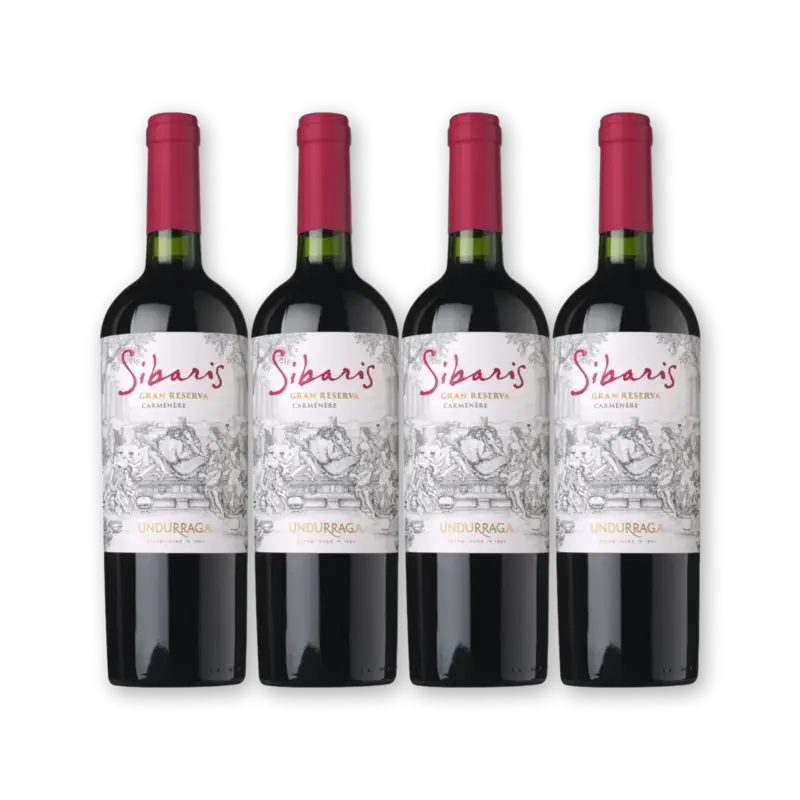 Sibaris Sibaris Carmenère GR 4 flessen