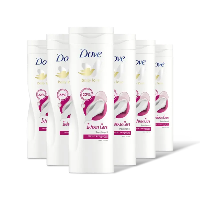 Dove Intense care bodylotion 6-pack