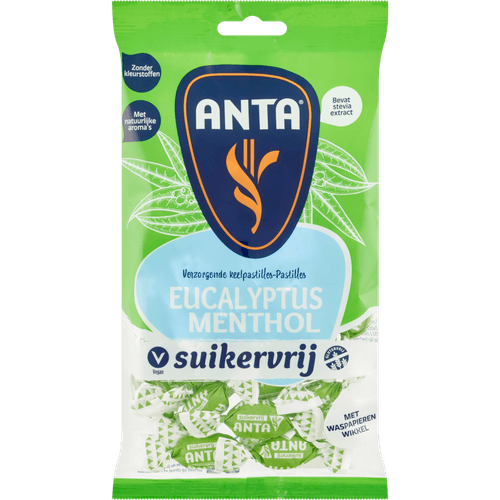 Anta Flu Eucalyptus menthol suikervrij