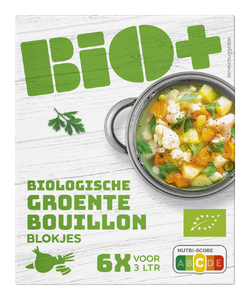 Bio+ Bouillon Blokjes Groente