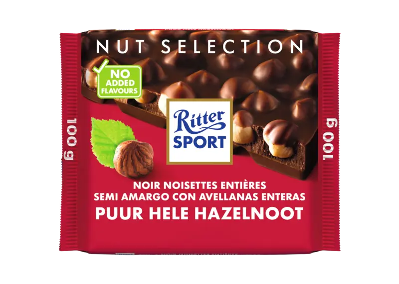 Ritter Sport Puur hele hazelnoot