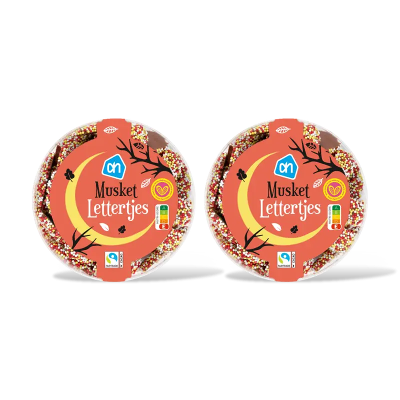 AH Musket lettertjes 2-pack