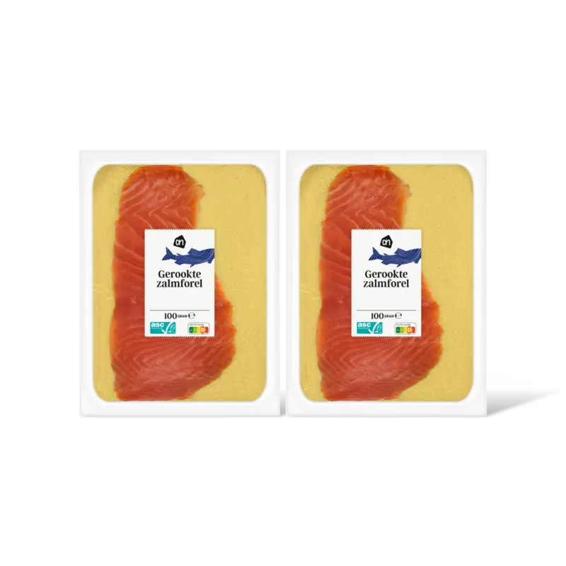AH Gerookte zalmforel 2-pack