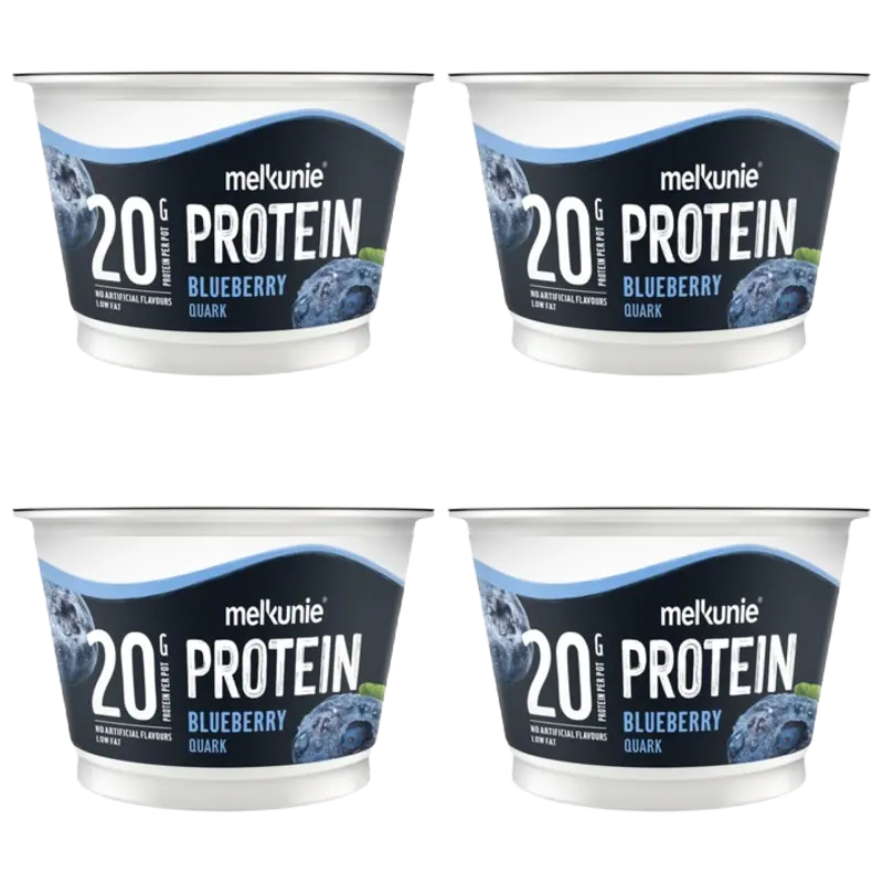 Melkunie Protein bosbes kwark 4-pack