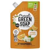 Marcel's Green Soap Afwasmiddel refill Orange&Jasmine