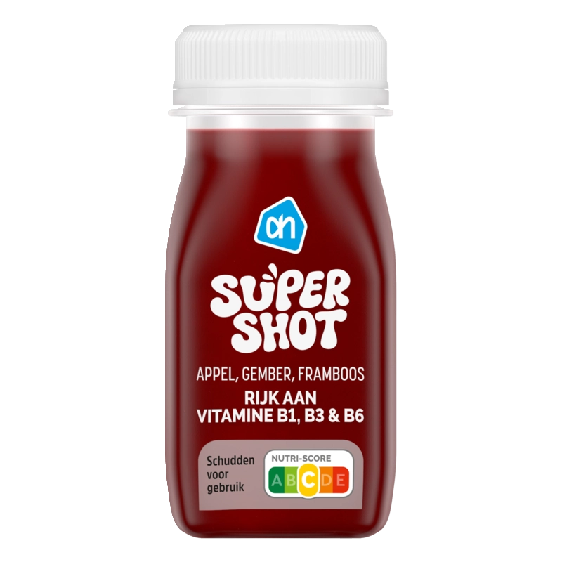 AH Super shot appel gember framboos