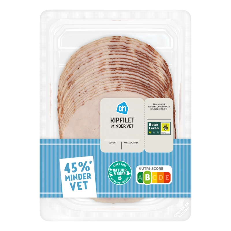 AH Kipfilet minder vet grootverpakking