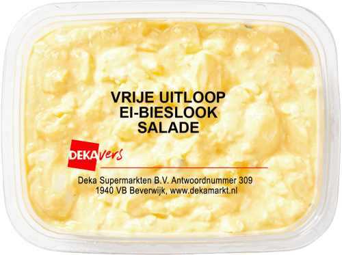 DekaVers Salade vrije uitloopei-bieslook