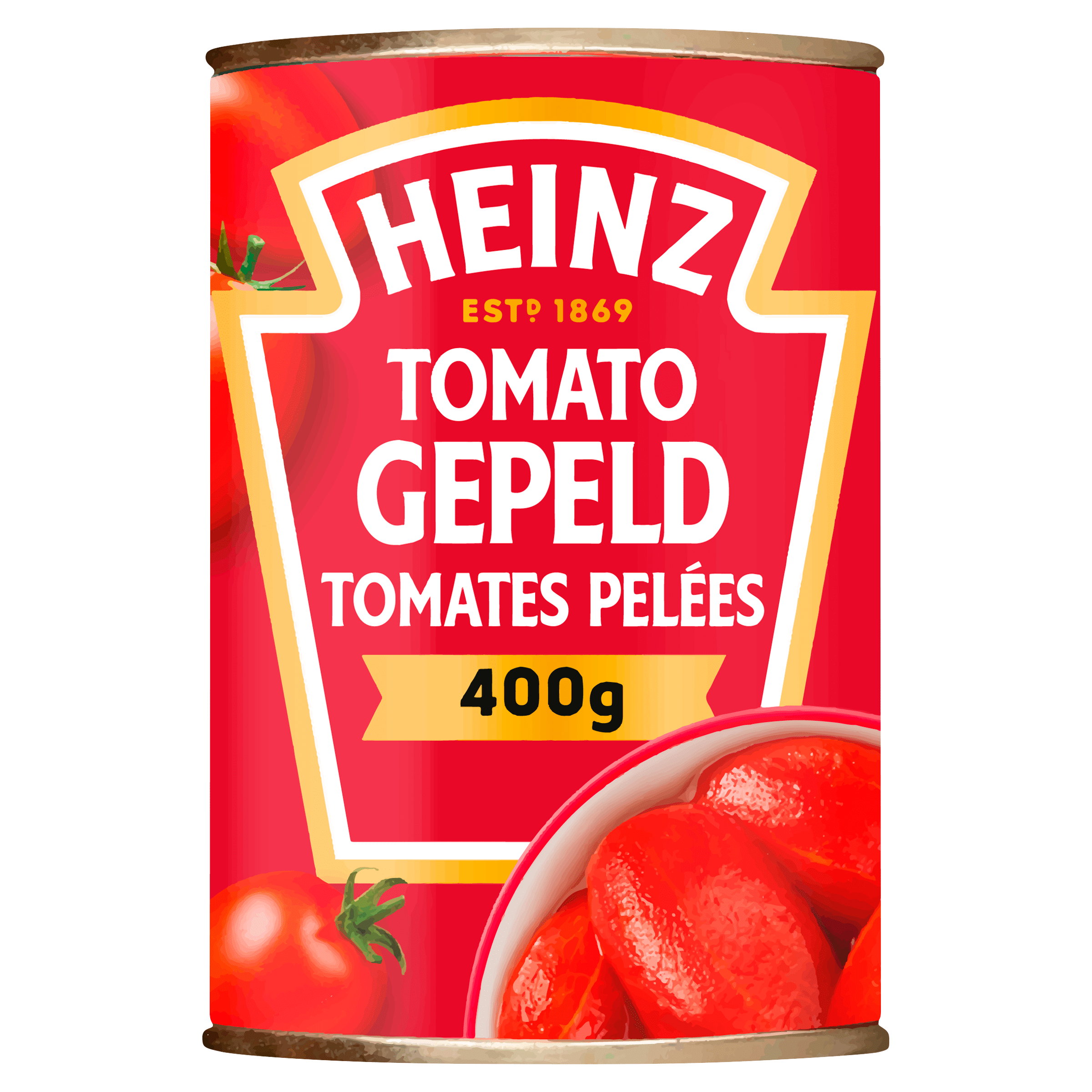 Heinz Tomaten gepeld