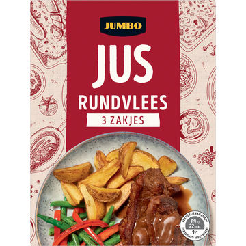 Jumbo Jus Rundvlees 3 x 18 g