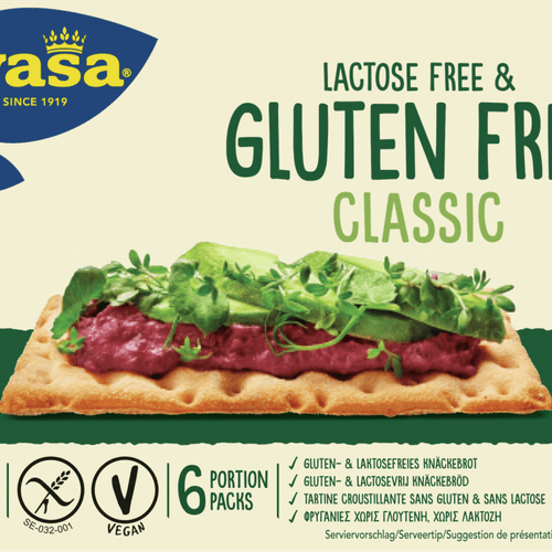 Wasa Knackebrod gluten- en lactosevrij